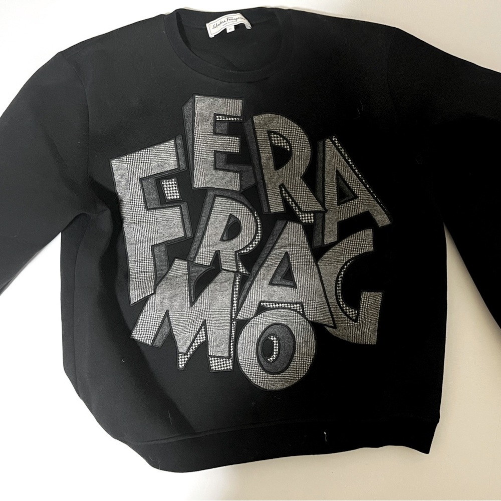 FERRAGAMO LOGO SWEATSHIRT